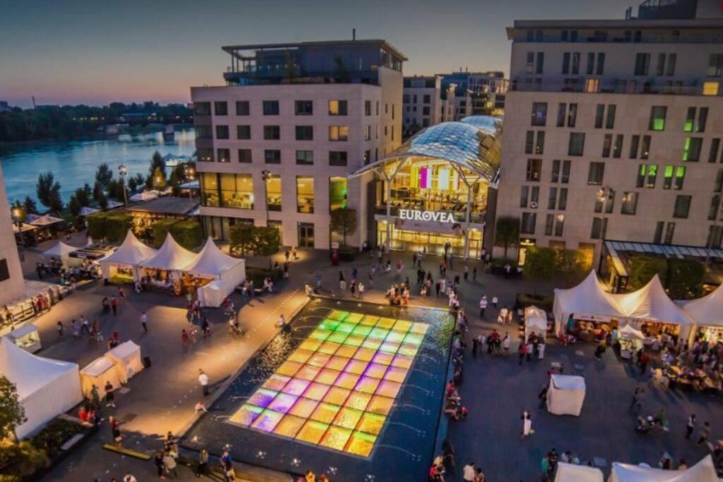 Eurovea Cozy Studio Apartman Pozsony Kültér fotó